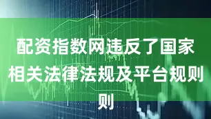 配资指数网违反了国家相关法律法规及平台规则