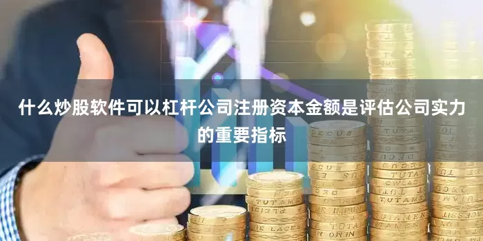 什么炒股软件可以杠杆公司注册资本金额是评估公司实力的重要指标